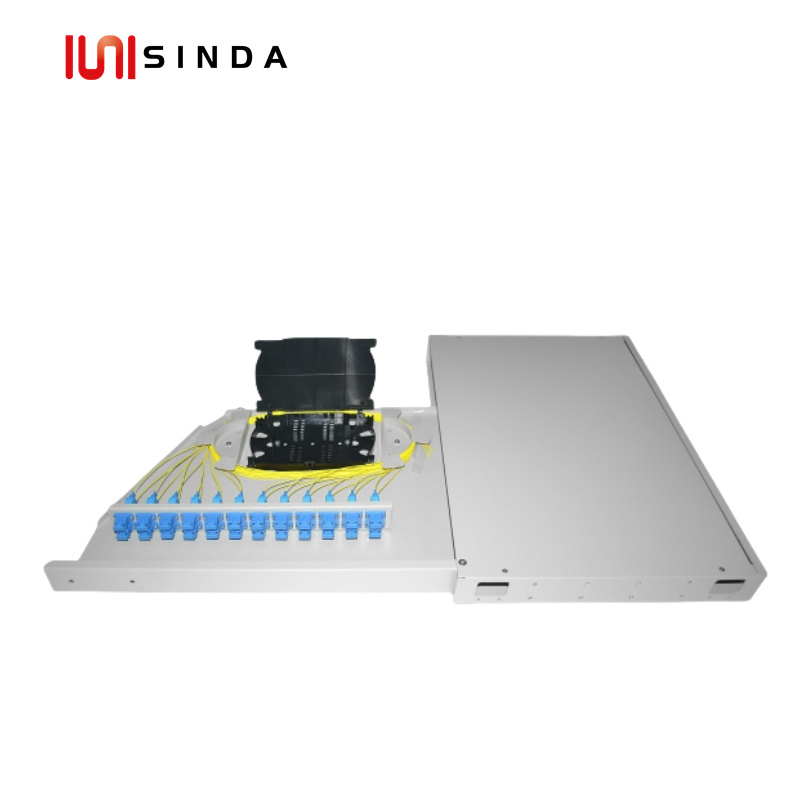 Slidable rack-mount fiber optic patch panel price