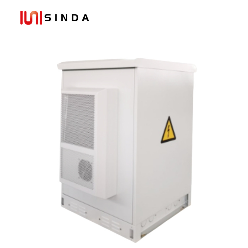 18U Outdoor cabinet with AC factory