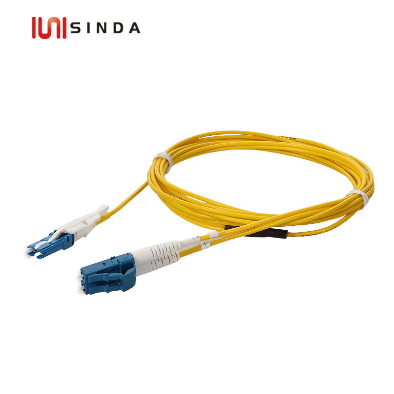 CS to LC 3M Yellow OS2 Duplex LSZH SMF Fiber Patch Cable